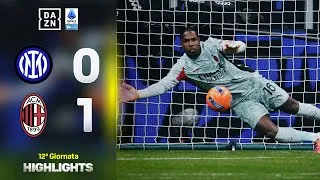 MAIGNAN e PULISIC decisivi: Inter-Milan 0-1 | Serie A Enilive | DAZN Highlights