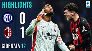 INTER-MILAN 0-1 | HIGHLIGHTS | 12ª GIORNATA | SERIE A ENILIVE 2025/26