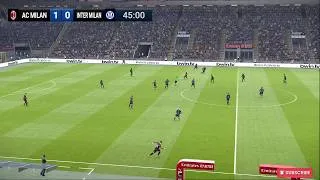 AC Milan vs Inter Milan | Serie A 08-03-2026 | VideoGame Simulation