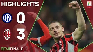 INTER-MILAN 0-3 | HIGHLIGHTS | SEMIFINALE | Coppa Italia Frecciarossa 2024/25