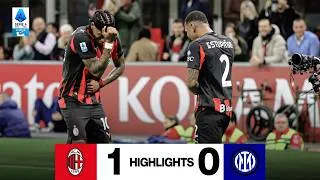 Estupiñan-gol e il Derby è ancora rossonero | #MilanInter 1-0 | Highlights Serie A