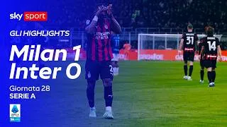 Milan-Inter 1-0: gol e highlights | Serie A