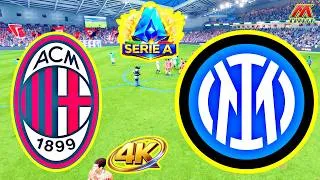 AC MILAN vs INTER - SERIE A "DERBY ITALIA" PARTITA COMPLETA 08.03.2026 - FC 26 4K PS5