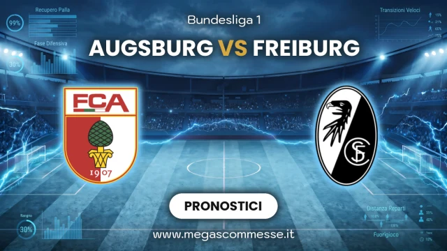 Pronostico Augsburg - Freiburg: copertina del match