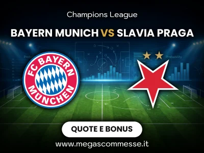 Quote scommesse Bayern munich - Slavia Praga: copertina del match