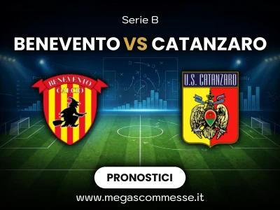Pronostico Benevento - Catanzaro: copertina del match