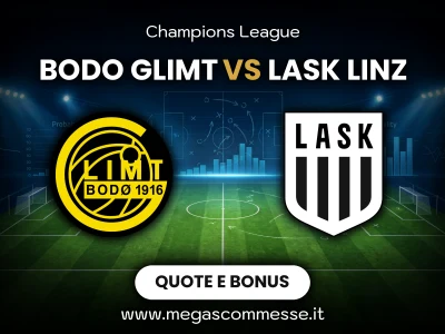 Quote scommesse Bodo Glimt - LASK Linz: copertina del match