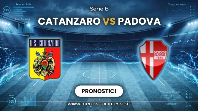 Pronostico Catanzaro - Padova: copertina del match