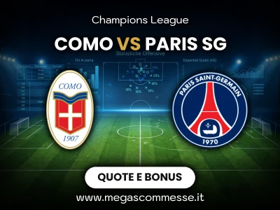 Quote scommesse Como - Paris sg: copertina del match