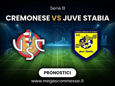 Pronostico Cremonese - Juve stabia: copertina del match