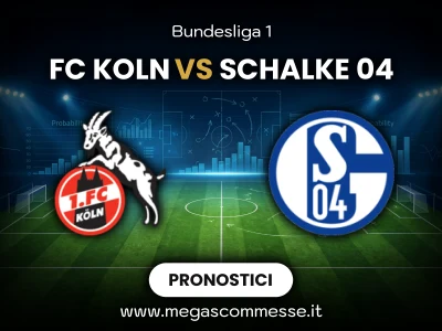 Pronostico Fc koln - Schalke 04: copertina del match