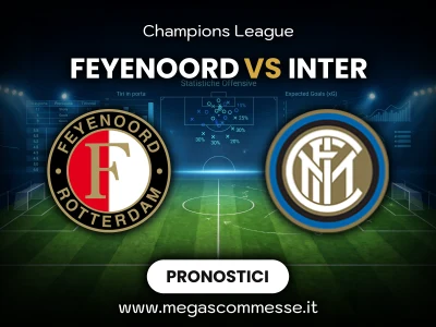 Pronostico Feyenoord - Inter: copertina del match