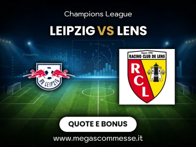 Quote scommesse Leipzig - Lens: copertina del match