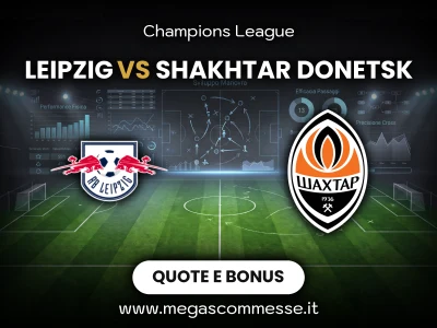 Quote scommesse Leipzig - Shakhtar Donetsk: copertina del match