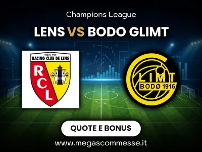Quote scommesse Lens - Bodo Glimt: copertina del match