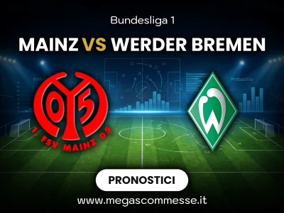 Pronostico Mainz - Werder bremen: copertina del match