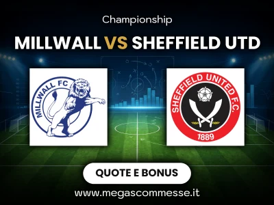Quote scommesse Millwall - Sheffield Utd: copertina del match