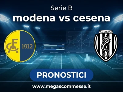 Pronostico Modena - Cesena: copertina del match