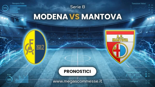 Pronostico Modena - Mantova: copertina del match