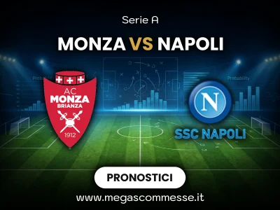 Pronostico Monza - Napoli: copertina del match