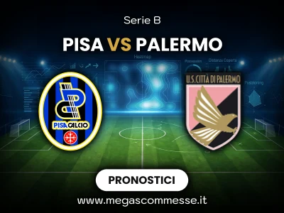 Pronostico Pisa - Palermo: copertina del match