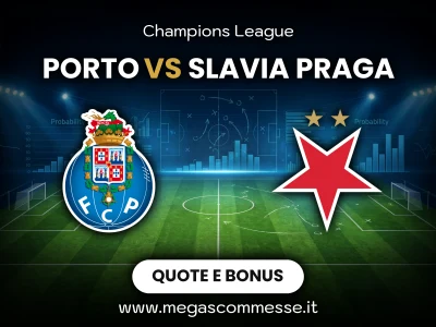 Quote scommesse Porto - Slavia Praga: copertina del match