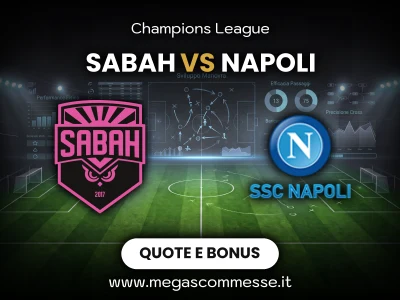 Quote scommesse Sabah - Napoli: copertina del match