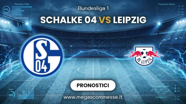 Pronostico Schalke 04 - Leipzig: copertina del match