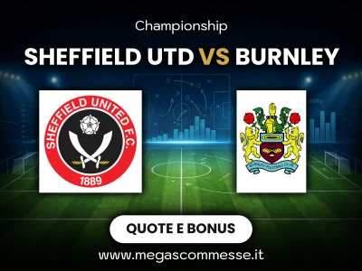Quote scommesse Sheffield Utd - Burnley: copertina del match