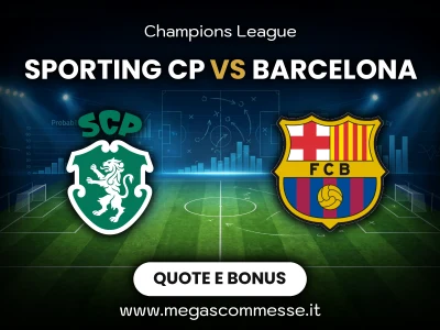 Quote scommesse Sporting CP - Barcelona: copertina del match