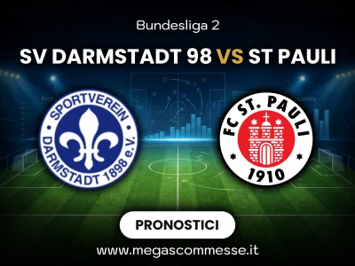 Pronostico SV Darmstadt 98 - St pauli: copertina del match
