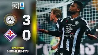 KABASELE e DAVIS stendono la viola: Udinese-Fiorentina 3-0 | Serie A Enilive | DAZN Highlights