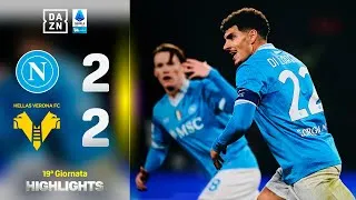 DI LORENZO e MCTOMINAY salvano CONTE dal KO: Napoli-Verona 2-2 | Serie A Enilive | DAZN Highlights
