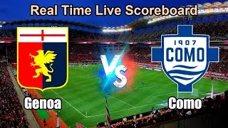 Genoa vs Como Live Score - Italian Serie A