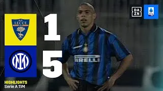 Doppio RONALDO, doppio DJORKAEFF: Lecce-Inter 1-5 | Serie A 1997/98 | DAZN Highlights