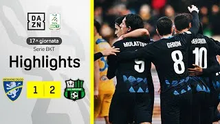 MULATTIERI e MORO per la RIMONTA neroverde: Frosinone-Sassuolo 1-2 | Serie BKT | DAZN Highlights