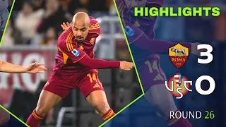 Roma - Cremonese | 3-0 | Highlights | Serie A 2025-26 | roma cremonese