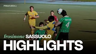 Primavera 1 | Frosinone-Sassuolo 0-0 | Highlights