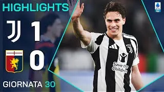 JUVE-GENOA 1-0 | HIGHLIGHTS | 30ª GIORNATA | SERIE A ENILIVE 2024/25