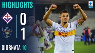 FIORENTINA-LECCE 0-1 | HIGHLIGHTS | 10ª GIORNATA | SERIE A ENILIVE 2025/26
