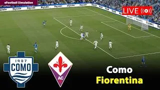 🔴Como vs Fiorentina | Serie A 2025/26 | eFootball PES21 Simulation