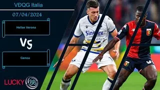 Lucky88 -  Hellas Verona vs Genoa –  07/04/2024 – VĐQG Italia