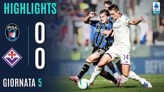 PISA-FIORENTINA 0-0 | HIGHLIGHTS | La Viola Rimane a Secco di Vittorie | SERIE A ENILIVE 2025/26