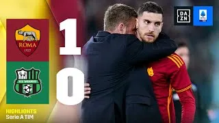 PELLEGRINI-Gol, continua la rincorsa giallorossa: Roma-Sassuolo 1-0 | Serie A TIM | DAZN Highlights