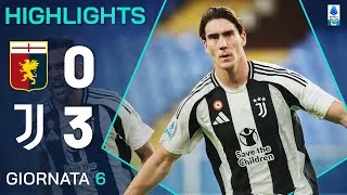GENOA-JUVENTUS 0-3 | HIGHLIGHTS | 6ª GIORNATA | SERIE A ENILIVE 2024/25