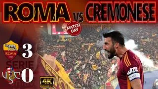 [4K] ROMA 3-0 CREMONESE｜SERIE-A 2025-26 MATCHDAY 26｜22/02/2026 STADIO OLIMPICO