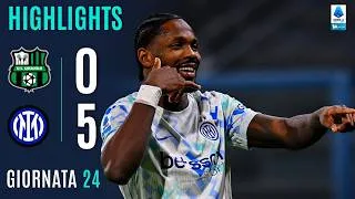 SASSUOLO-INTER 0-5 | HIGHLIGHTS | 24ª GIORNATA | SERIE A ENILIVE 2025/26