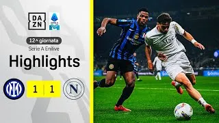 Prima MCTOMINAY, poi CALHANOGLU segna e sbaglia un rigore: Inter-Napoli 1-1 | Serie A Enilive | DAZN