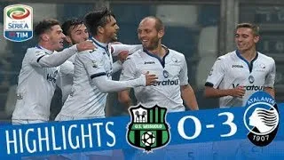 Sassuolo - Atalanta 0-3 - Highlights - Giornata 22 - Serie A TIM 2017/18