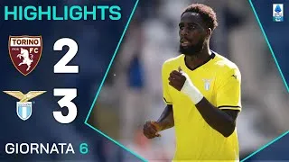 TORINO-LAZIO 2-3 | HIGHLIGHTS | 6ª GIORNATA | SERIE A ENILIVE 2024/25